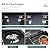MFSTUDIO 4-Burner Propane Gas BBQ Grill with Side Burner & Porcelain-Enameled Cast Iron Grates, Grill Griddle Combo, 46,700 BTU for Outdoor Backyard Cooking, Black