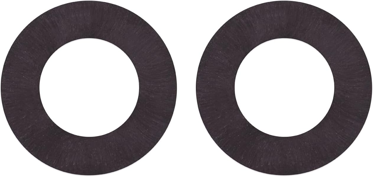 2Pcs Clutch Friction Disc Pads/Slip Clutch Friction Disk Pads Fit for King Kutter 147122 Tiller Series PTO Shaft clutches,Clutch Disc Outside Diameter: 4.75",Inside Diameter: 2.63" ,Thickness:1/8"