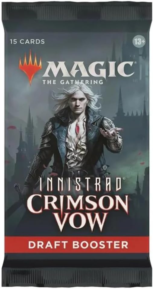 Magic The Gathering - Innistrad Crimson Vow Draft Booster Packet Multicoloured C90600000
