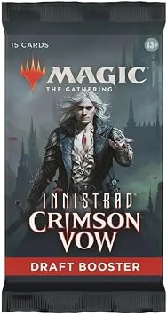 Magic The Gathering - Innistrad Crimson Vow Draft Booster Packet Multicoloured C90600000