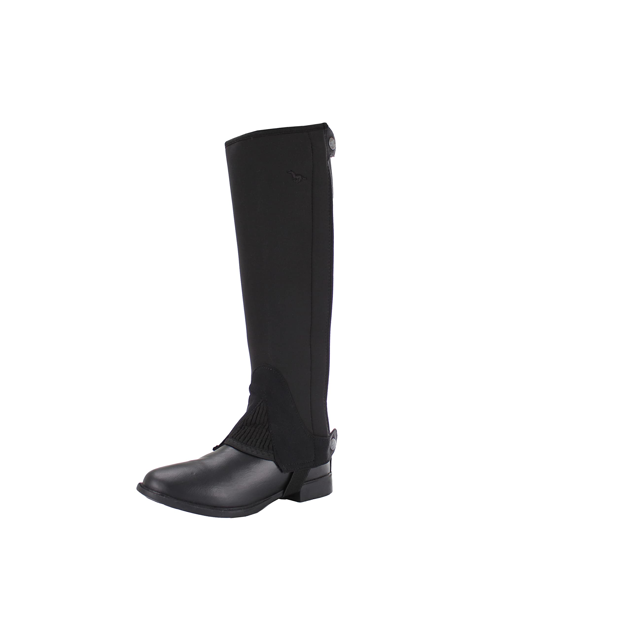 Red Horse Kinder Mini Chaps Neopren, schwarz