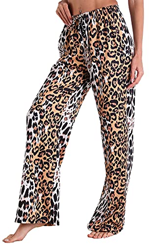 Image of X-Image Women Comfy Casual Pajama Pants with Pockets & Drawstring