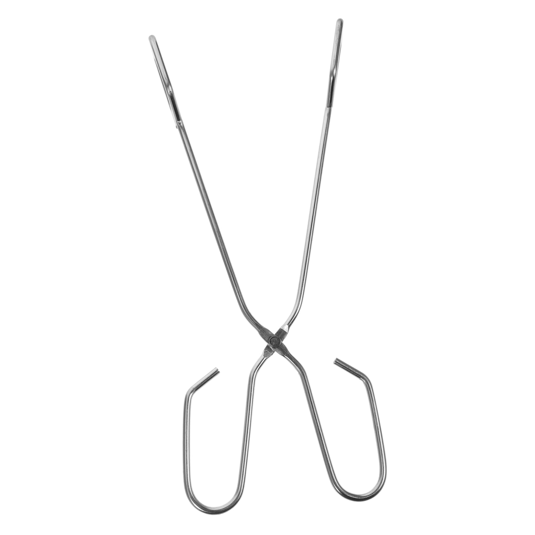 Holibanna 1Pc Stainless Steel Food Clip Kitchen Serving Tong for Barbecue Bread Cooking Ergonomic Design High End Durable Kitchen Tool Suitable for Home Hotel and Restaurant Use