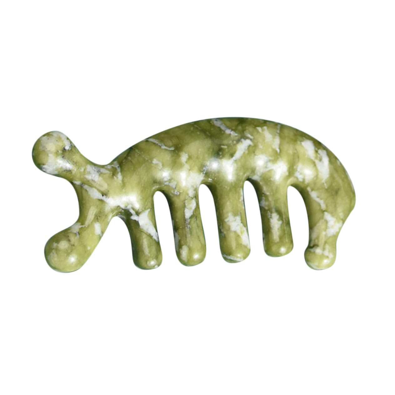 Beaupretty 5piezas Masajeador De Cabelludo De Jade Peine De Mano Diseño Herramienta De Masaje Masajeador Ergonómico Para y El Estado De Ánimo