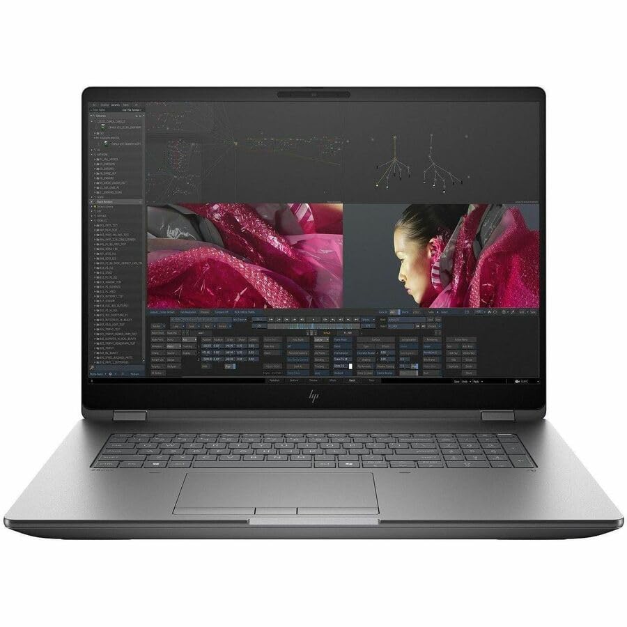 Image of HP ZBook Fury G1i 18 inch Mobile Workstation - WQXGA - 165 Hz - Intel Core Ultra 9 285HX - vPro Technology - 32 GB - 1 TB SSD - Meteor Silver - Intel WM880 Chip - 2560 x 1600 - Windows 11 Pro - RTX Pro 20
