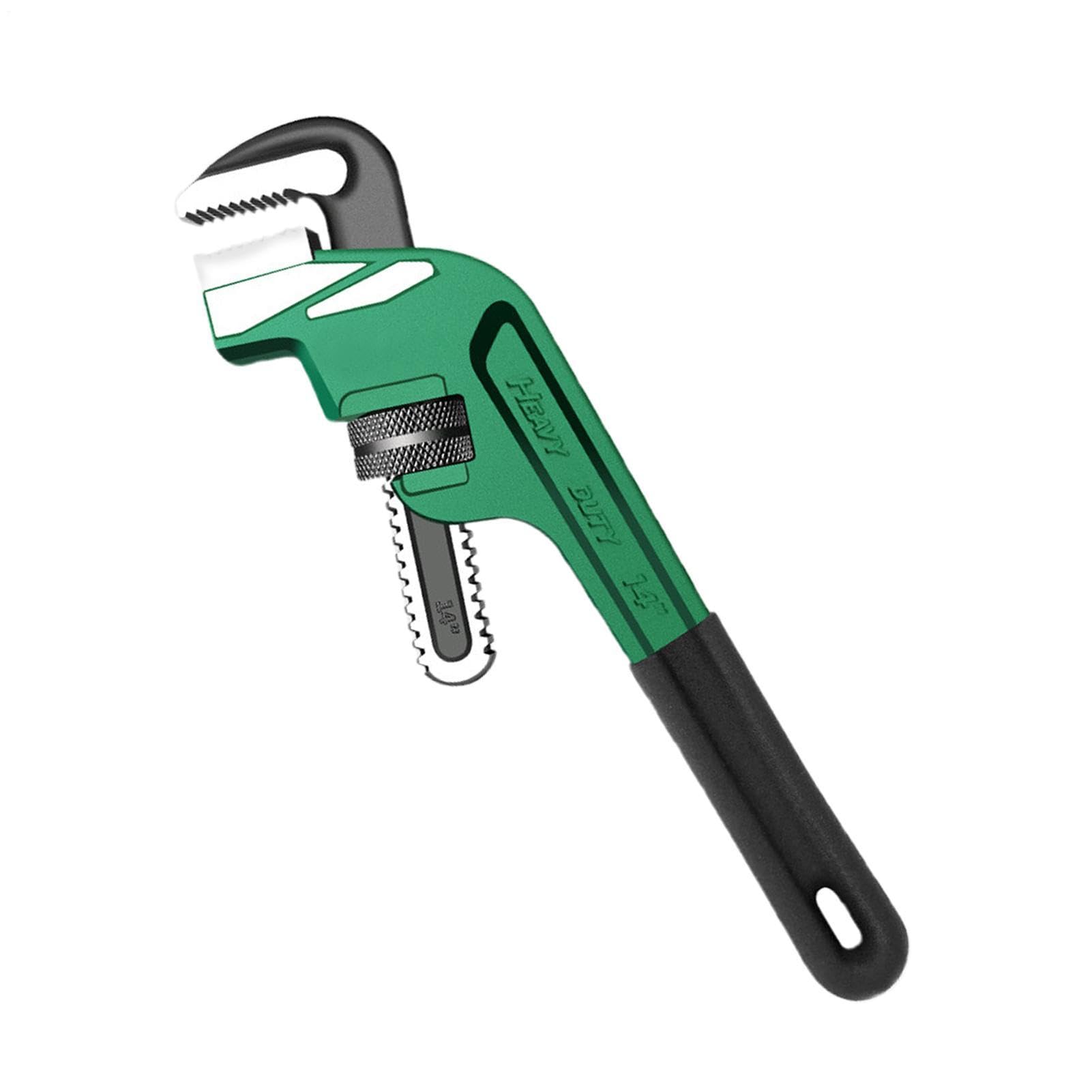 Llave de fontanería recta – Llave de tubo ajustable de 20 – 32 cm, fuerza industrial | Accesorios de hardware versátiles y duraderos para instalaciones domésticas, talleres de construcción, profession
