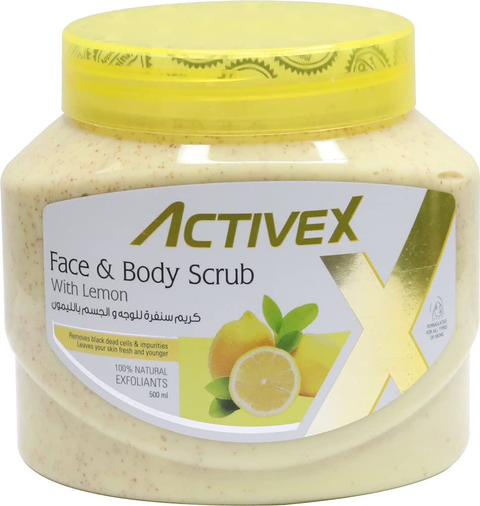 ActivexFace & Body Scrub 500 ml - Lemon