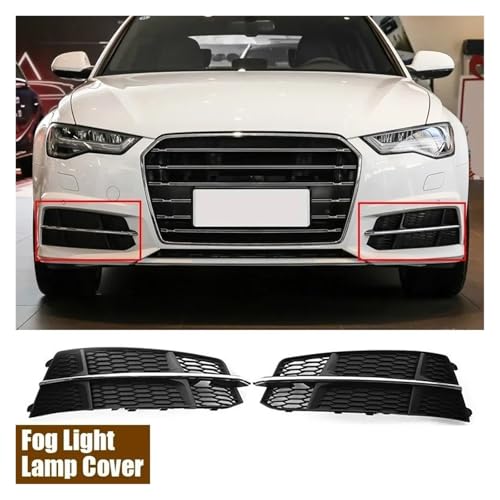 Cache Phare Antibrouillard Avant Remplacement Fixation Facile pour Audi A6 C7 S-Line