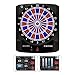 Carromco Dartboard Turbo Charger – Elektronische Dartscheibe inkl. App Funktion für Smartphones oder Tablets – Dartautomat mit 16 Spielen für 1-8 Spieler, inkl. 6 Darts und 20 Ersatzspitzen