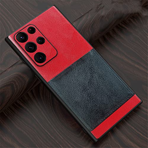 Coque de Protection Appareil Photo Samsung S22 Plus en cuir