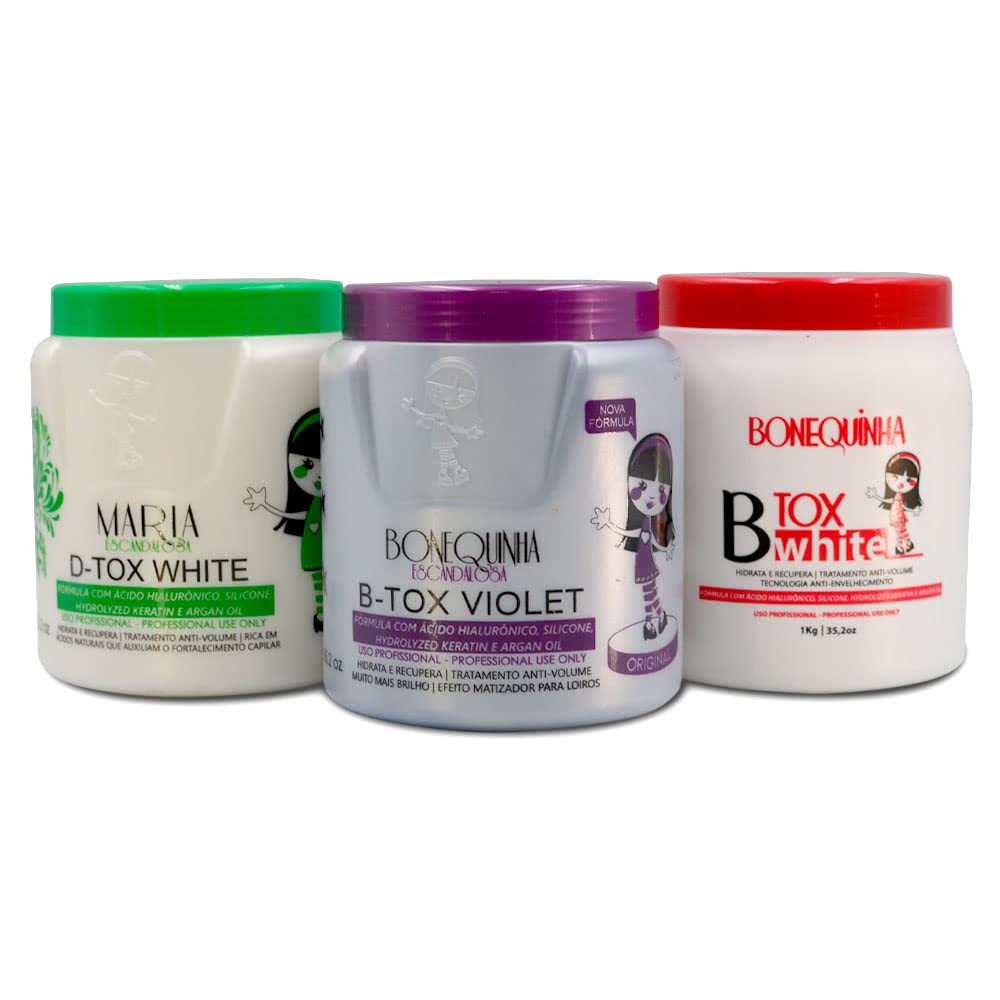 Kit Maria Escandalosa Treatment Btox Complete 3 Units