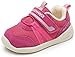 Ahannie Bébé Filles Garçons Souple Cuir Baskets,Chaussures de Fitness Mixte bébé,Chaussures Premiers Pas bébé Filles Garçons (Color : Fuchsia, Size : 23 EU)