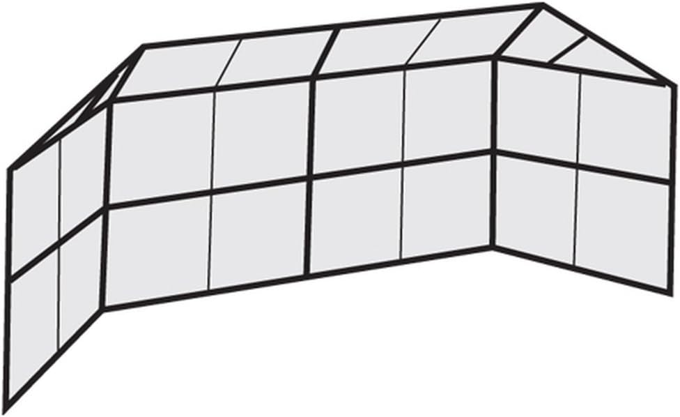 Chain Link Backstop20' w/Hood & Wings (SET) Baseball