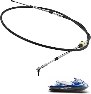 F1K-61481-00-00 Steering Cable for 2005-2009 Yamaha Waverunner VX1100/ VX110 Cruiser Deluxe Sport, Replaces F1K-61481-00-00/ F1K-61481-03-00/ F1K-61481-02-00 Steering Control Cable