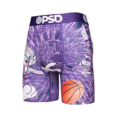 PSD Men's Bugs Ball Boxer Briefs, Purple, XL2