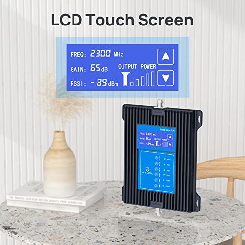 Anntlent Cell Phone Signal Booster For Metal Building Rural Area | Up To 5,500 Sq Ft | Boost 5G & 4G Lte For All Us Carriers - Verizon, T-Mobile, At&T & More | Fcc Approved #TOP3