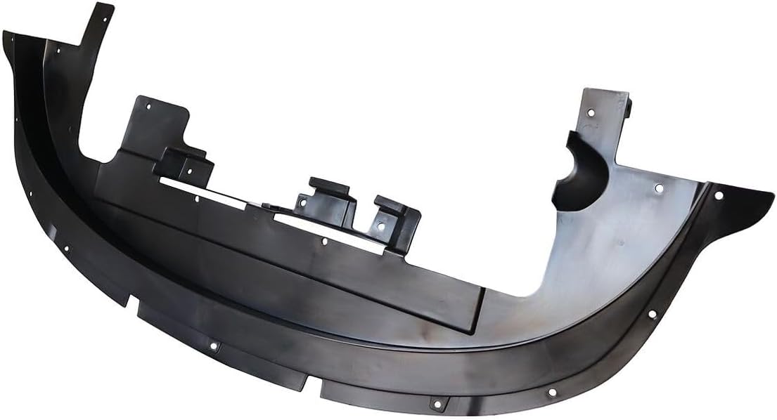 Front Bumper Air Dam Deflector Valance Closeout Panel Black compatible with Dodge Journey 2014-2020