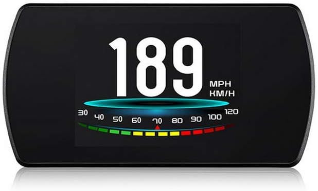 P12 5.8 TFT OBD Hud Head Up Display Digital Car Speed Projector On-Board Computer OBD2 Speedometer Windshield Projetor