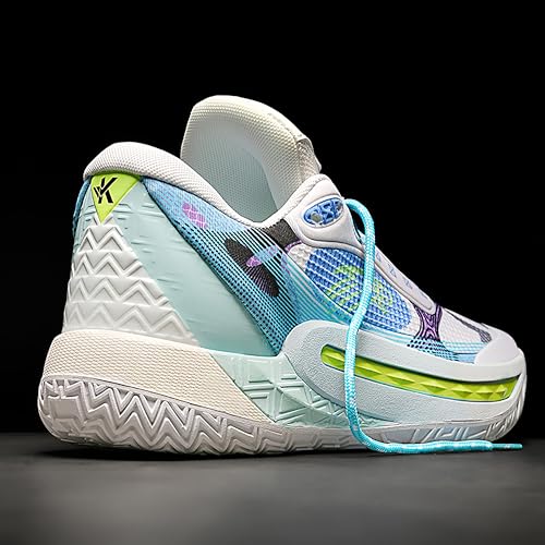 Image of Men's High-Top Basketball Shoes Anti-Slip and Wear-Resistant Soles Running Shoes Graffiti Design Fashionable Sports Shoes