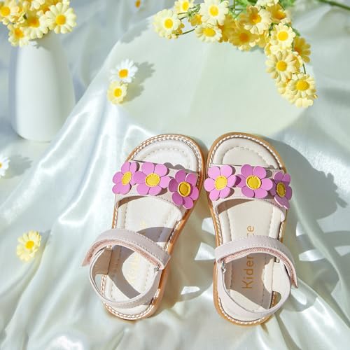 Image of Kiderence Toddler Girls Sandals Little Girls Kids Shoes Girls Sandals Toddler