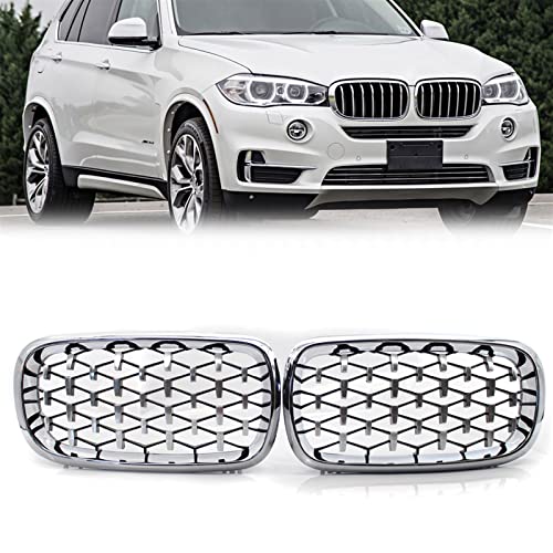 Calandre avant diamant noir pour BMW F15 F16 finition premium de remplacement