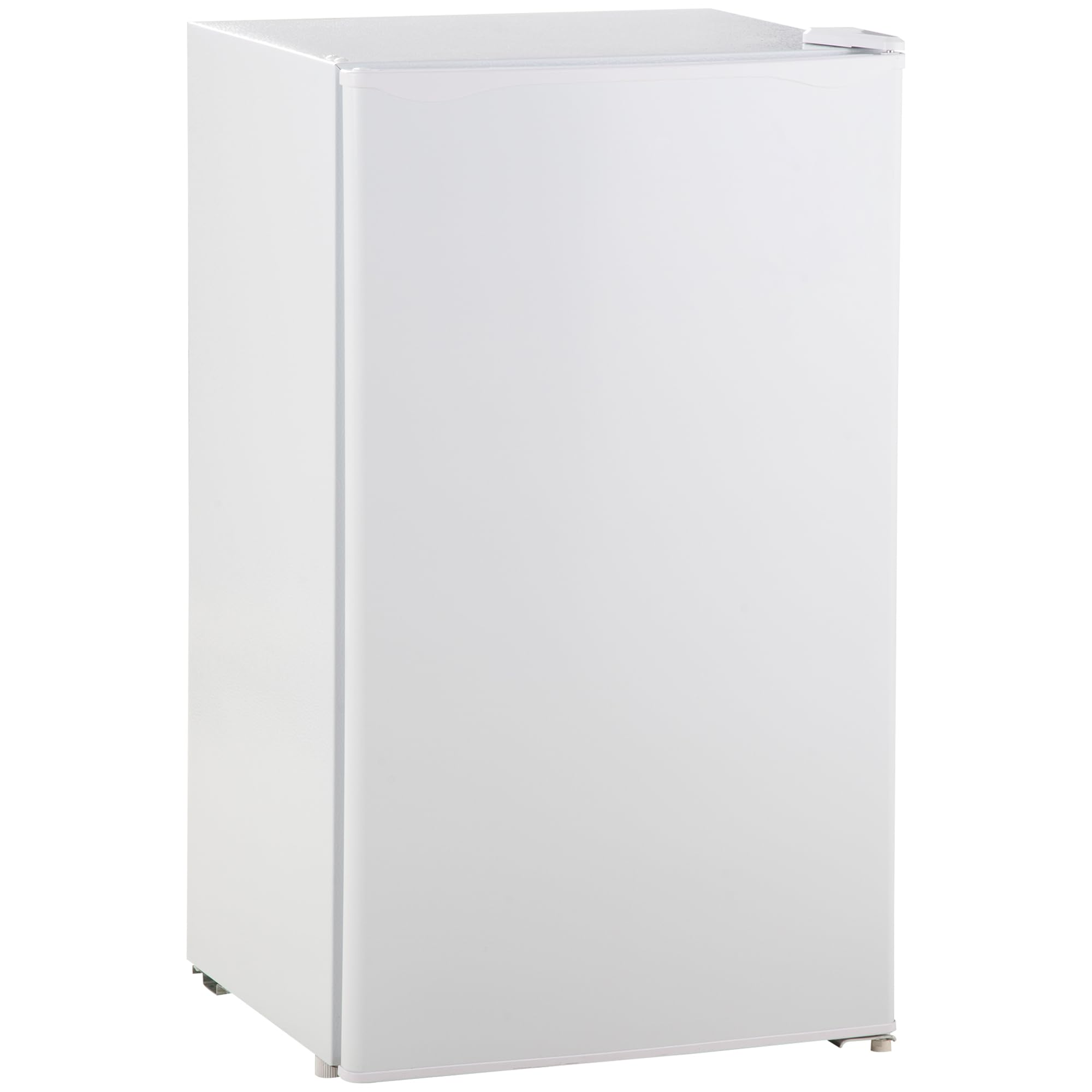 HOMCOM Réfrigérateur Congélateur Petit Réfrigérateur à Une Porte 91L Blanc | Étagères Modulables, Compartiment Congélateur, Design Sous-Comptoir