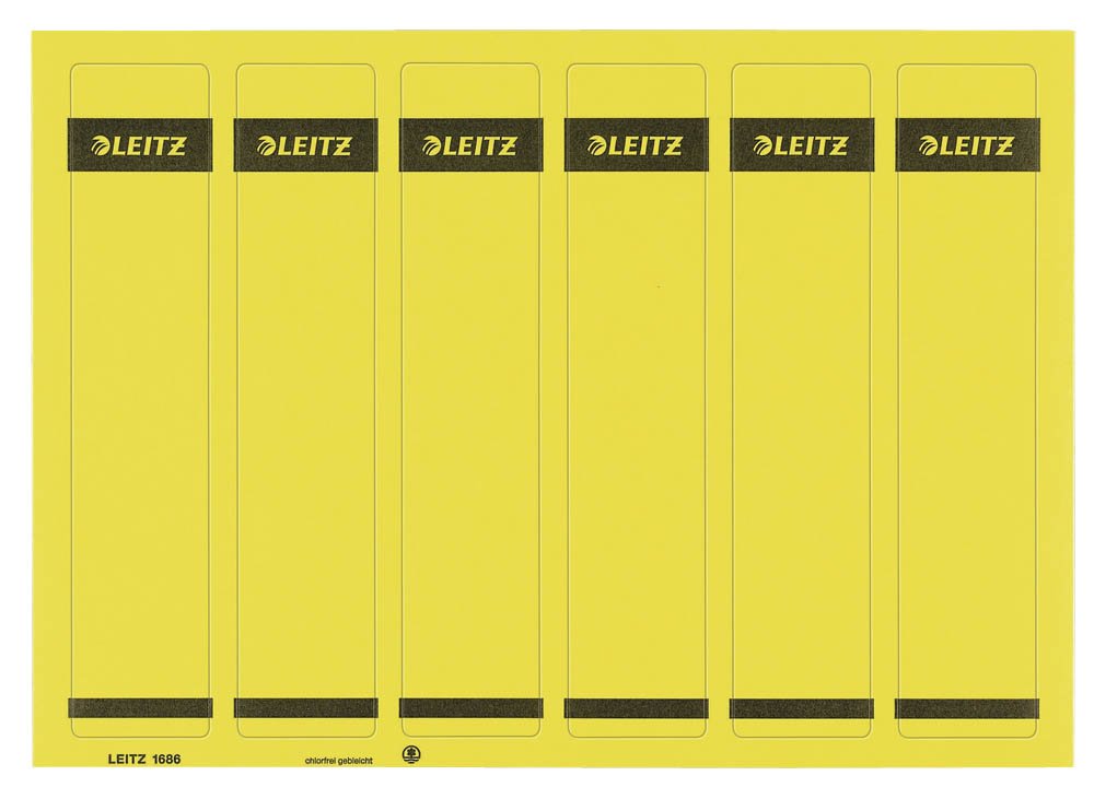 Étiquettes imprimables PC Leitz pour classeurs à levier 16862015 - 2