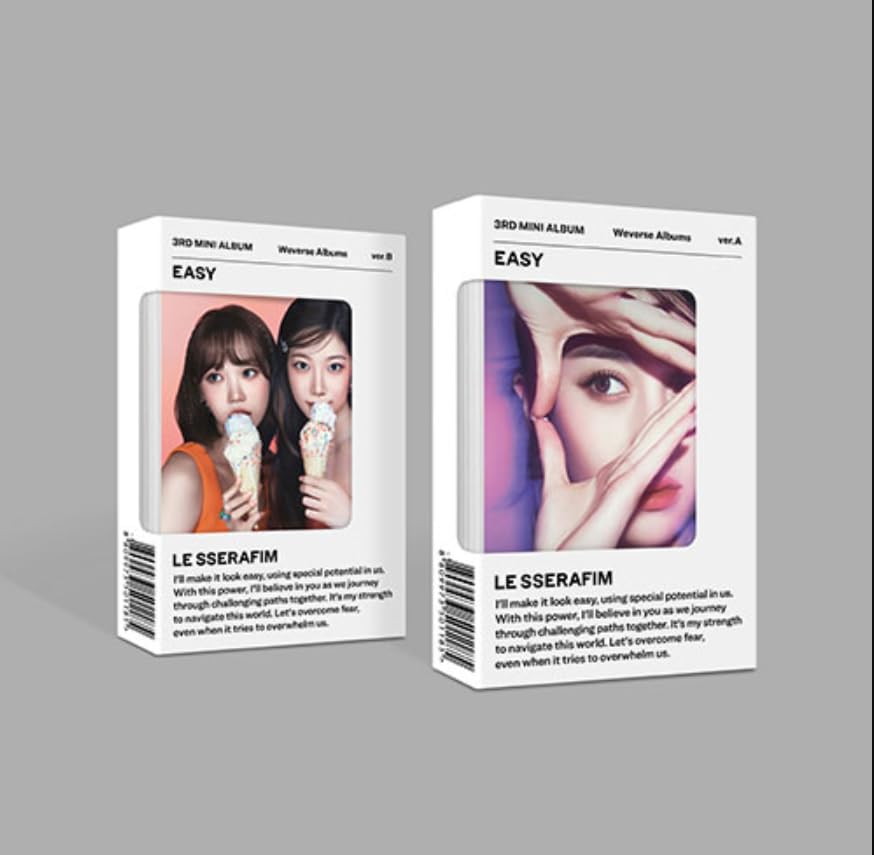 Amazon.com: Dreamus LE SSERAFIM EASY 3rd Mini Album Weverse Albums