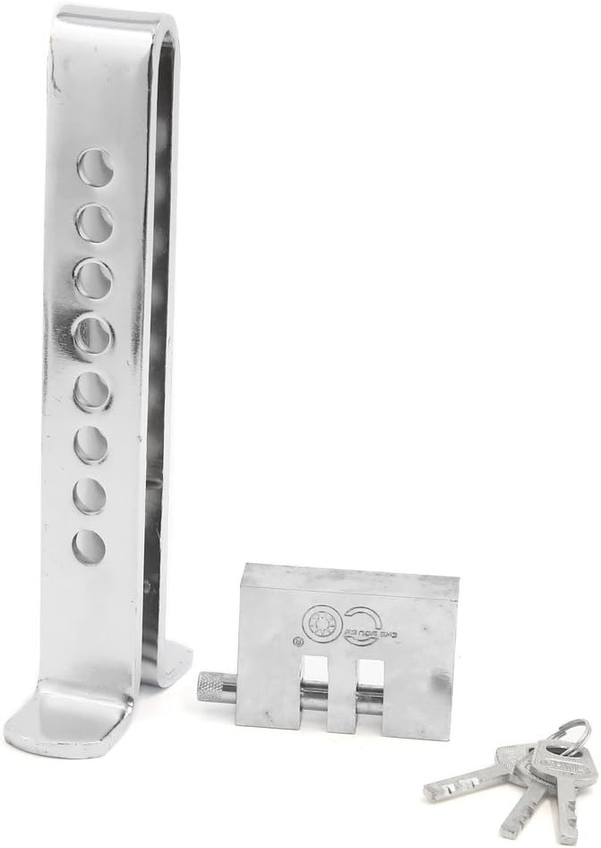 Anti-theft Device Clutch Lock Car Brake Stainless Strong Security Tool 8 Hole