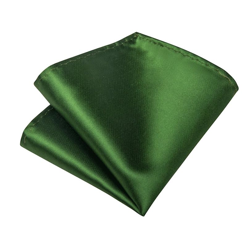 Corbata clásica de seda satinada 8cm para hombre miniatura 4