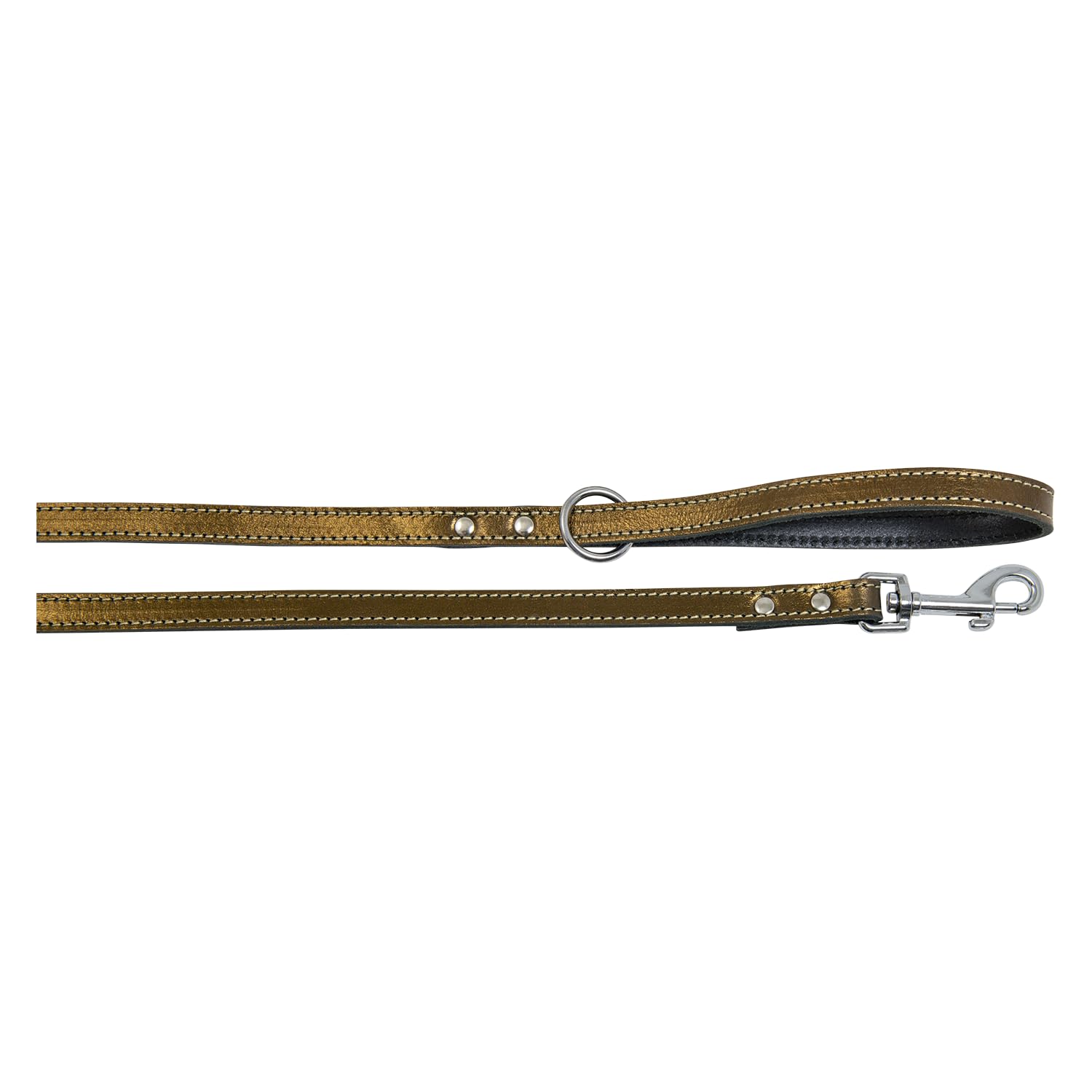 JACK AND VANILLA, Dog Lead, Monaco Model, Bronze, Size 14 mm x 100 cm