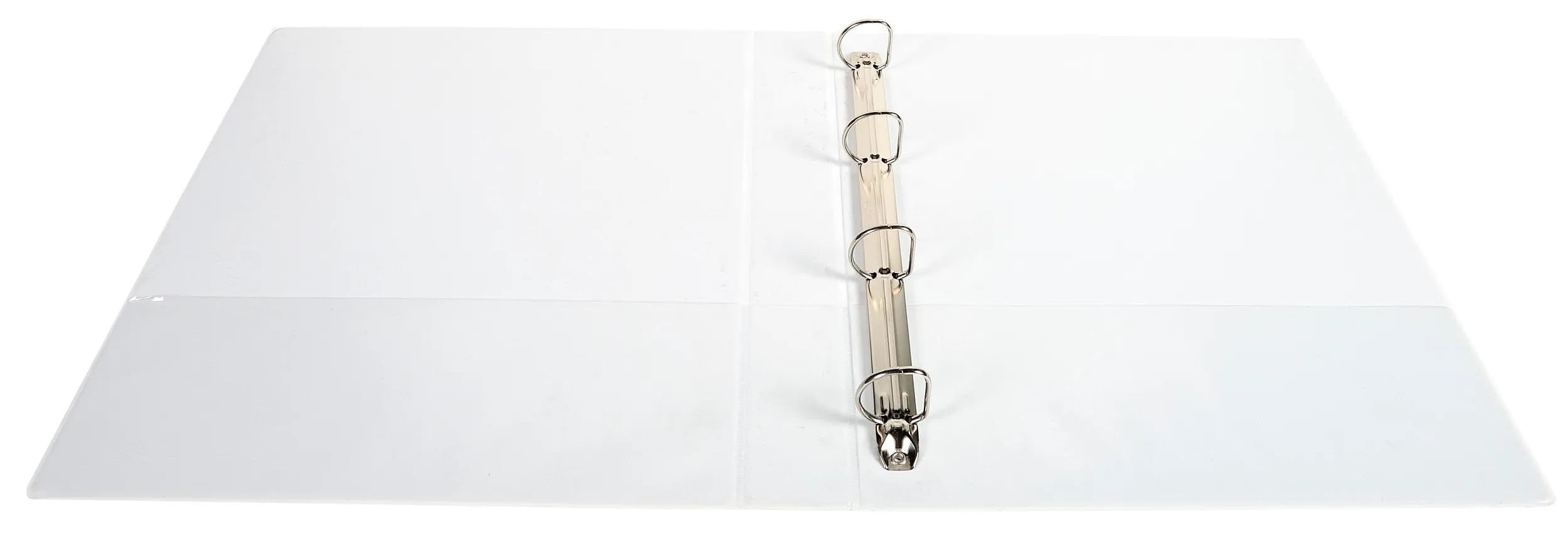 Exacompta 10 Classeurs Personnalisables 3 Poches A4 4 Anneaux Blanc