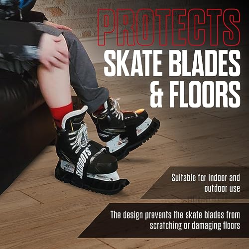 Skaboots Walkable Hockey Skate Guards - Large - Fits Skate Sizes 5-9.5, Max Blade Length 11.25" by Skaboots - Image 3
