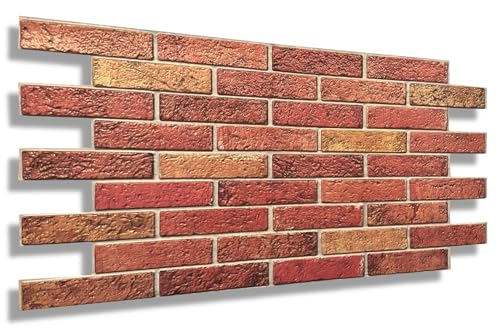 EURODECO | Paneles de PVC 3D de 6 m² con aspecto de piedra, 15 piezas, paneles de pared, revestimiento de pared, paneles de techo, revestimiento de PVC, azulejos de imitación de tatuaje de pared
