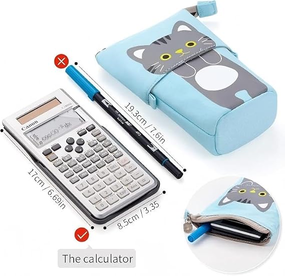 EASTHILL Big Capacity Pencil Pen Case Pouch Box Organizer Large Storage for Bullet Journal