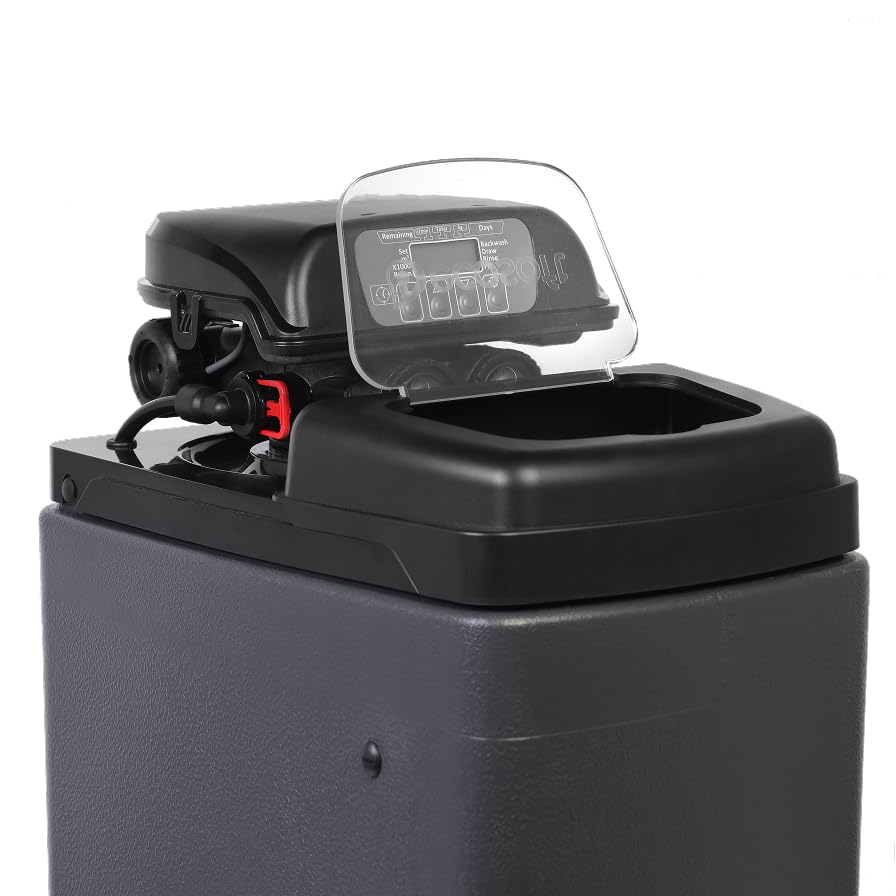 Ecosoft Pink 200 water softener | addolcitore compatto per acqua dura | valvola digitale volumetrica a basso consumo | installazione sotto lavello | protezione dal calcare