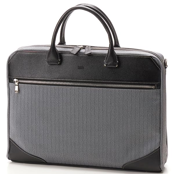 【美品】TAKEO KIKUCHI ビジネスバッグ タケオキクチ スリー　グレー TAKEO KIKUCHI（タケオキクチ） THREE スリー ビジネスバッグ ブリーフ