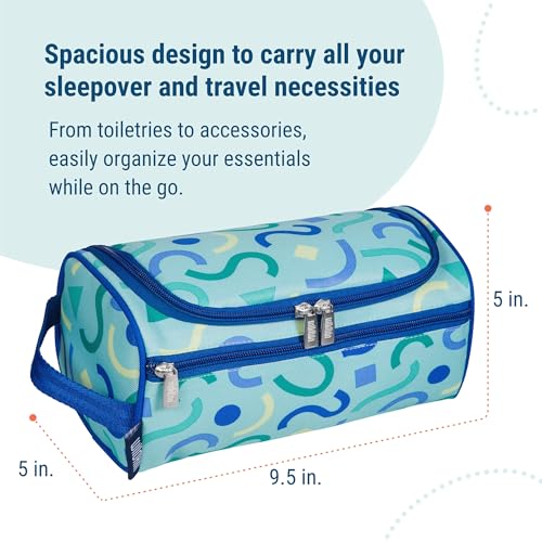 Image of Wildkin Toiletry Bag for Boys and Girls, Ideal for School, Weekend, or Overnight Travel
