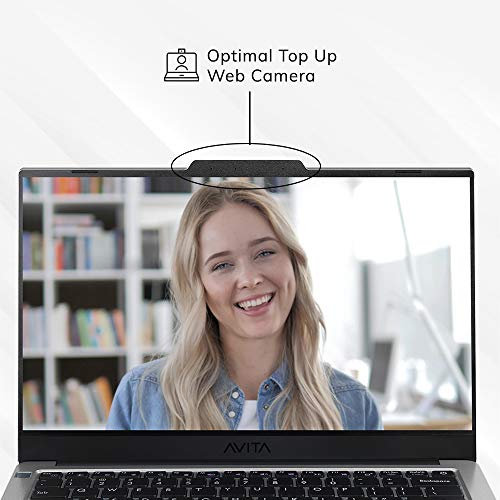 Image of AVITA LIBER NS14A8INF541-SG 14-inch (35.56cm) Thin and Light Laptop (10th Gen Core i5-10210U /8GB /256GB SSD /Window 10 Home /Backlit Keyboard /Fingerprint Sensor), Space Grey