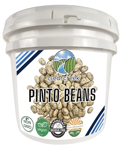 Certified Glyphosate Residue Free Pinto Beans | 25 lbs | Emergenc...