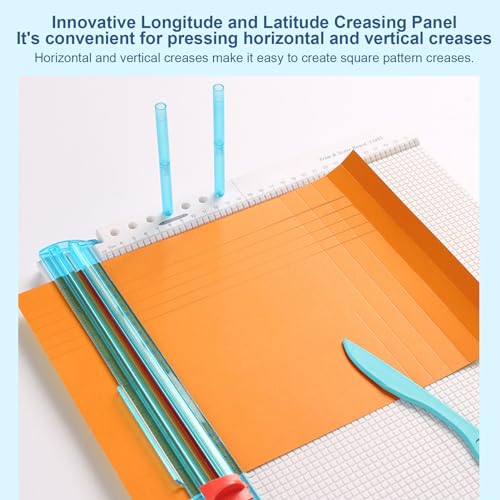 Planche de notation portable avec marqueur intégré et outil de pliage de papier 12"