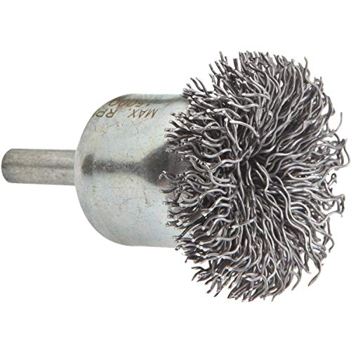 Image of Forney 60003 End Brush, Coarse Circular with 1 /4-Inch Shank, 1-1 /2-Inch