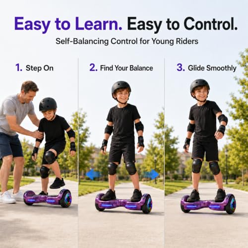 XERATH Upgraded Kids Hoverboard