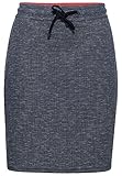 Strukturierte Oberfläche Cecil Damen Jersey-Rock im Joggstyle deep Blue M