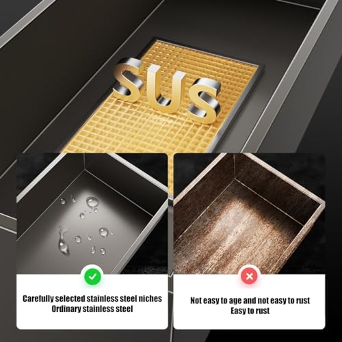 Étagère de douche encastrée anti-encombrement pour optimiser la douche - 4