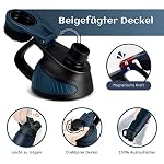 Fjbottle Botella Agua Acero Inoxidable 1L Térmica con Tapa Magnética