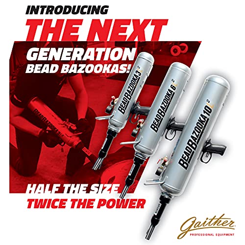 Image of Gaither Handheld Bead Bazooka - 2nd Generation, Bead Seater Tool with Rapid Air Release, for Passenger, Commercial, and Agricultural Vehicles