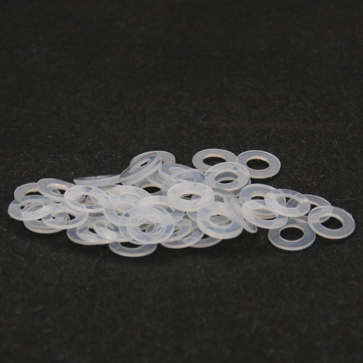 Rondelle non métallique Nylon Blanc Attache M2*5 * 1.0/M2.5 * 5 * 1.0/M3*6 * 0.5/M3*8 * 1.0/M3*7 * 1.0/M4*9 * 1.0/M5*10 * 1.0 100/500/1000/2000 pièces-M2.5x5x1.0