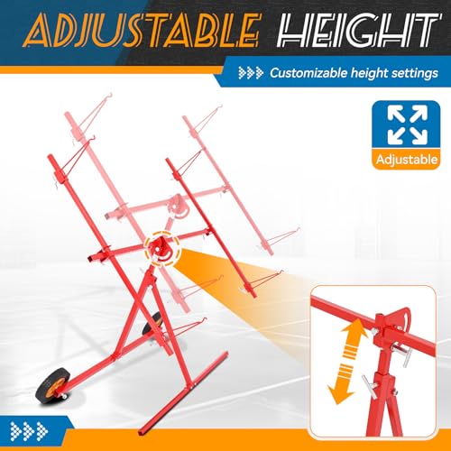 image for Gelacie Paint Stand Rotating Panel Repair Stand Universal Folding Desi