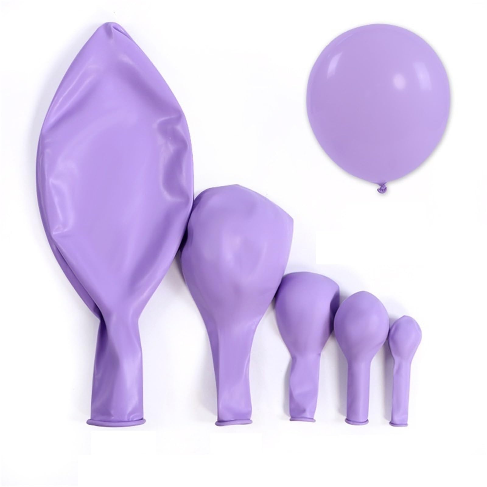 Ballons En Latex - Petits, Moyens Et Grands Décoration D'ambiance Anniversaire, Mariage, Fête, Halloween, Noël, Nouvel An Activités Agencement(Color12-36inch-10pcs)